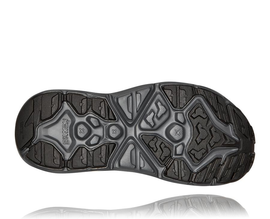 Hoka One One Sandals Mens Black - Hopara - 60324LWQB